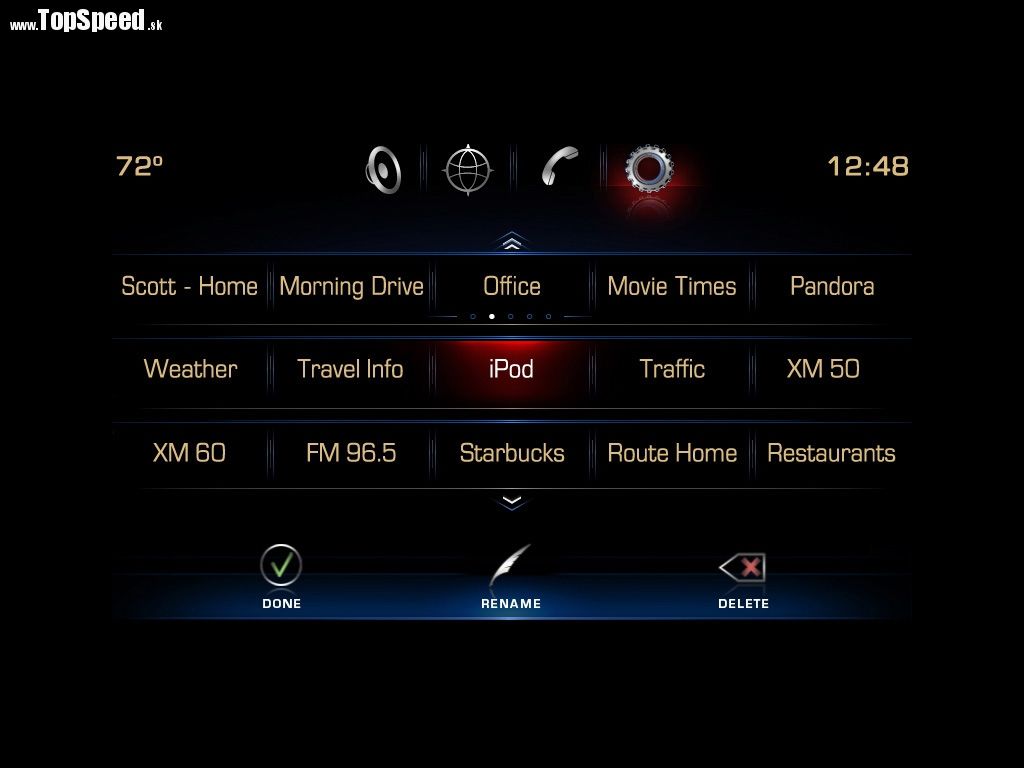 CUE je skratka pre Cadillac User Experience a pre väčšiu stabilitu pracuje na základe systému Linux.